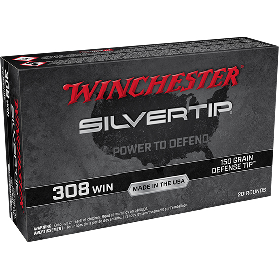 WIN SILVERTIP DEFENSE 308WIN 150GR 20/10 - Sale